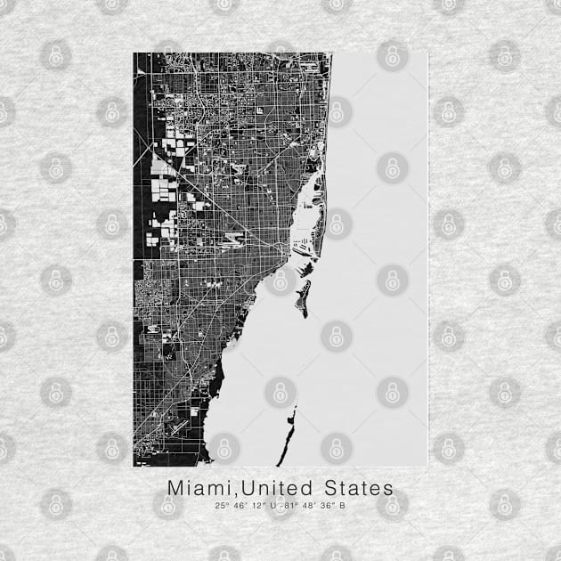 miami wall decor poster print by Genetics art